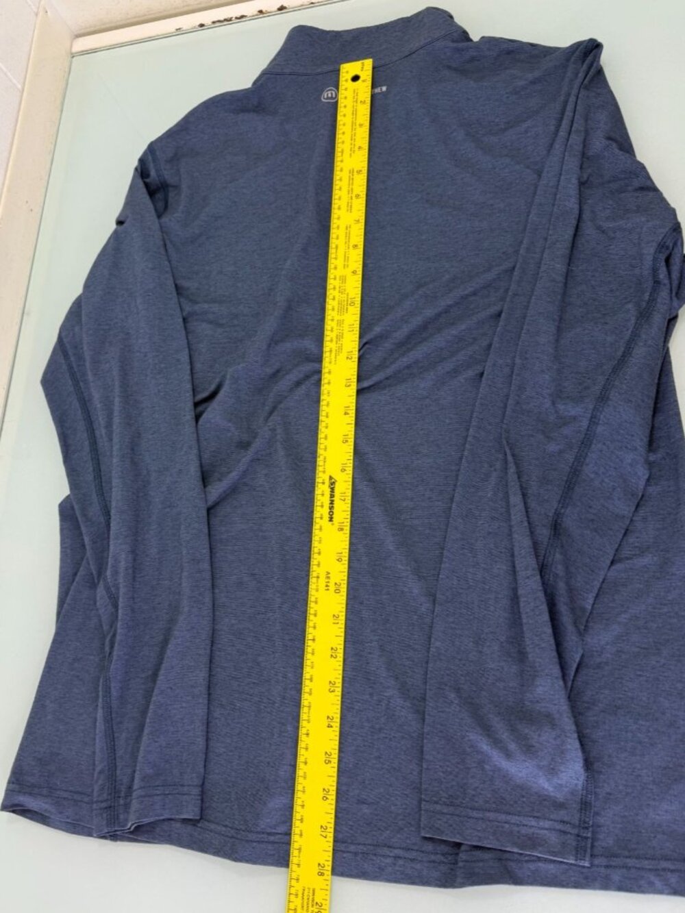 Travis Mathew Golf Sweatshirt Pullover Men L Quarter 1/4 Zip Performance Stretch - Picture 3 of 6